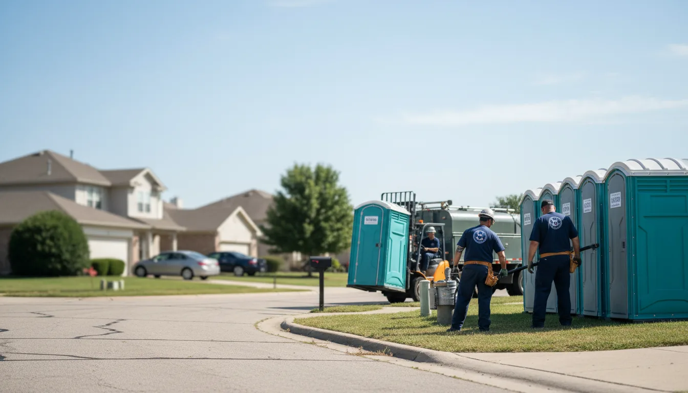 Porta Potty Rental in Clive, IA near me